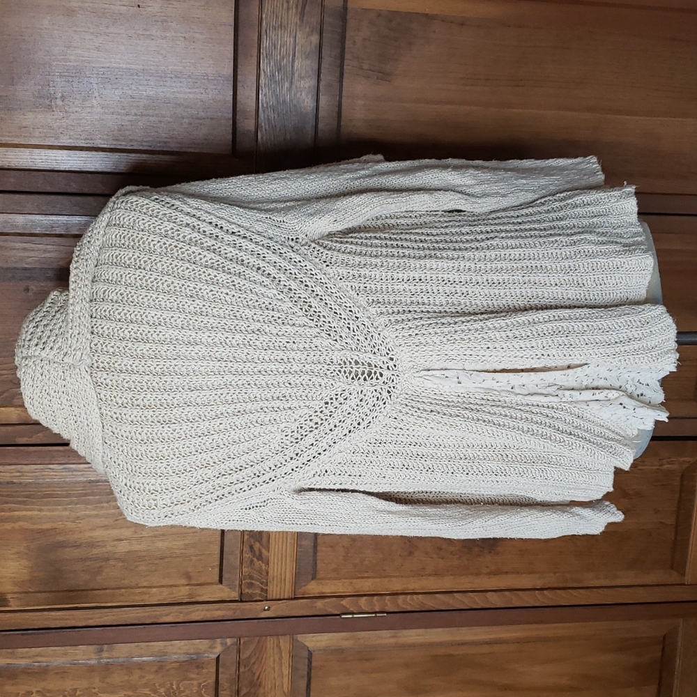 Anthropologie Knitted & Knotted Siretta Cardigan Sweater Sz L